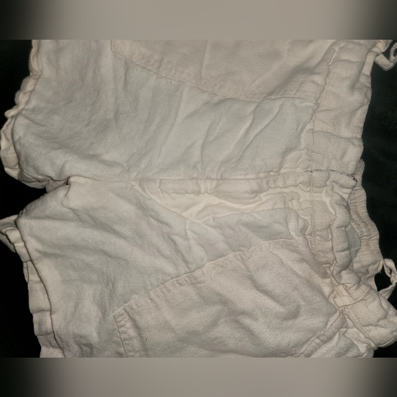 RARE⭐100%LINEN ROLLER RABBIT Comfy Cargo Shorts With Stretch! 😊HEALTHY SHORTS😆 - Picture 3 of 12
